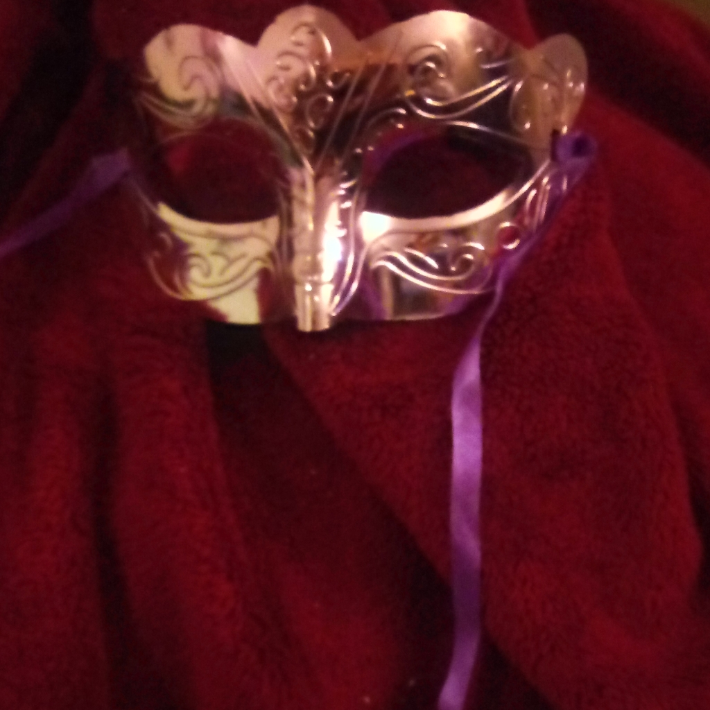 Mardi Gras Feb 13 2024 Lavender Mardi Gras Mask